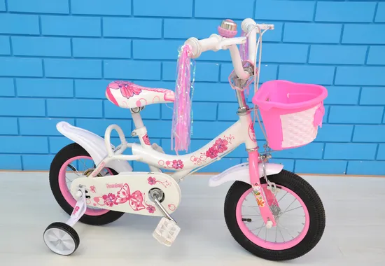 Желтый велосипед BMX с возможностью настройки